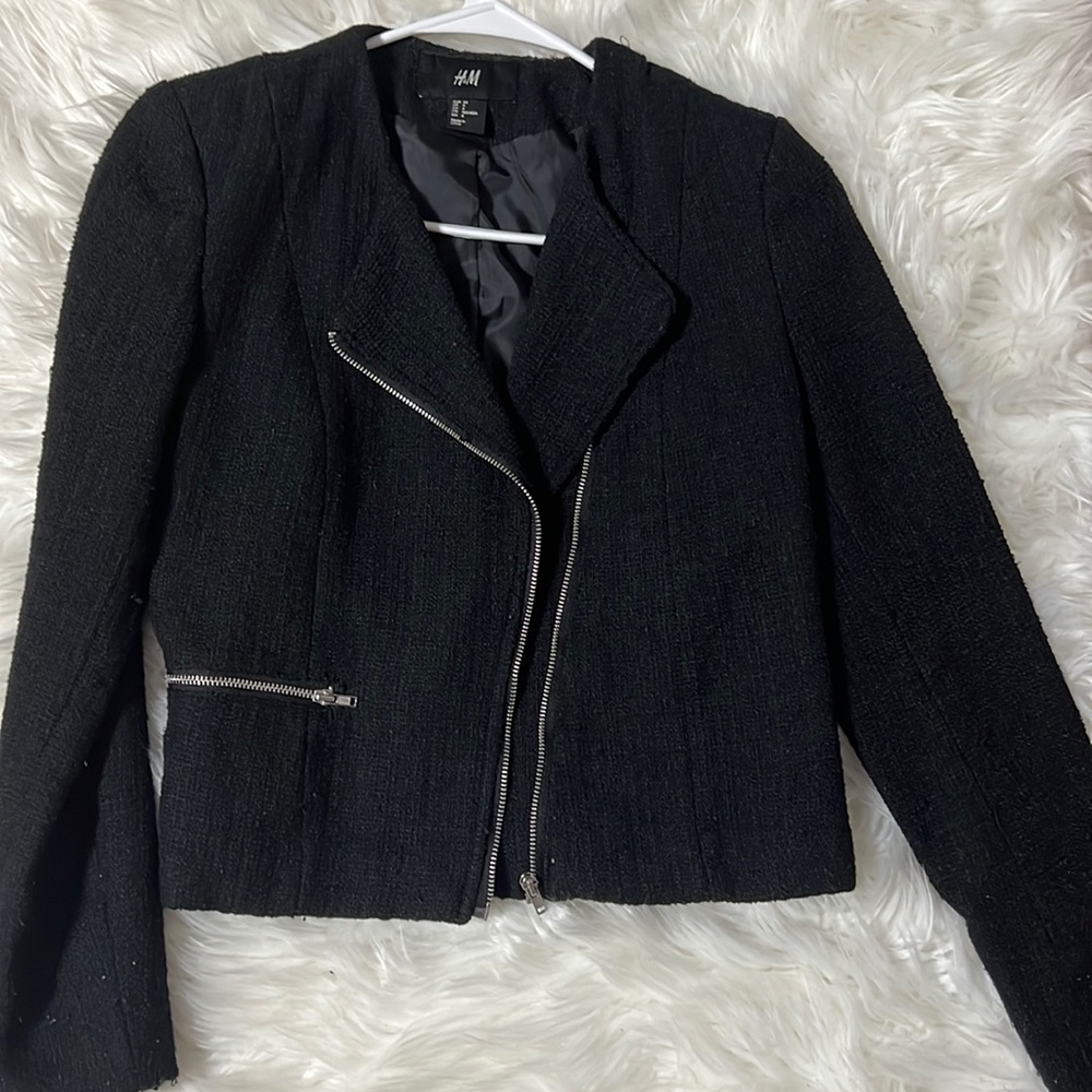 H&M black jacket - worn a couple times